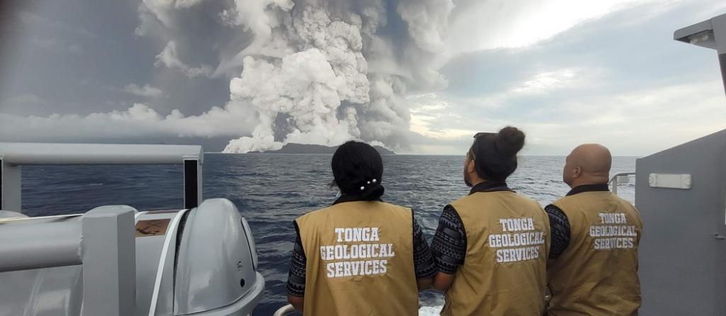 Japan Tonga Volcanic Eruption