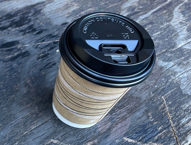 Drip Coffee from manual vending machine