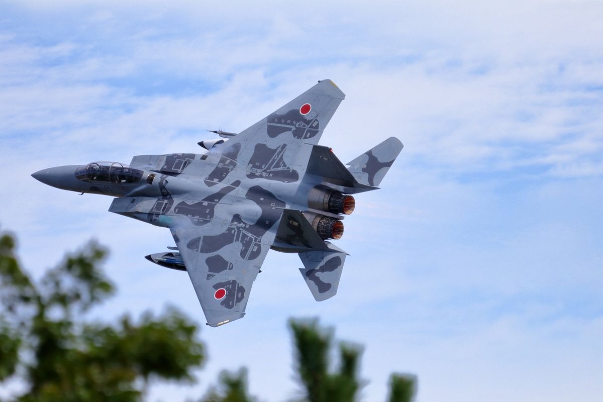 Japanese F-15's crashed into the sea 2 pilots dead