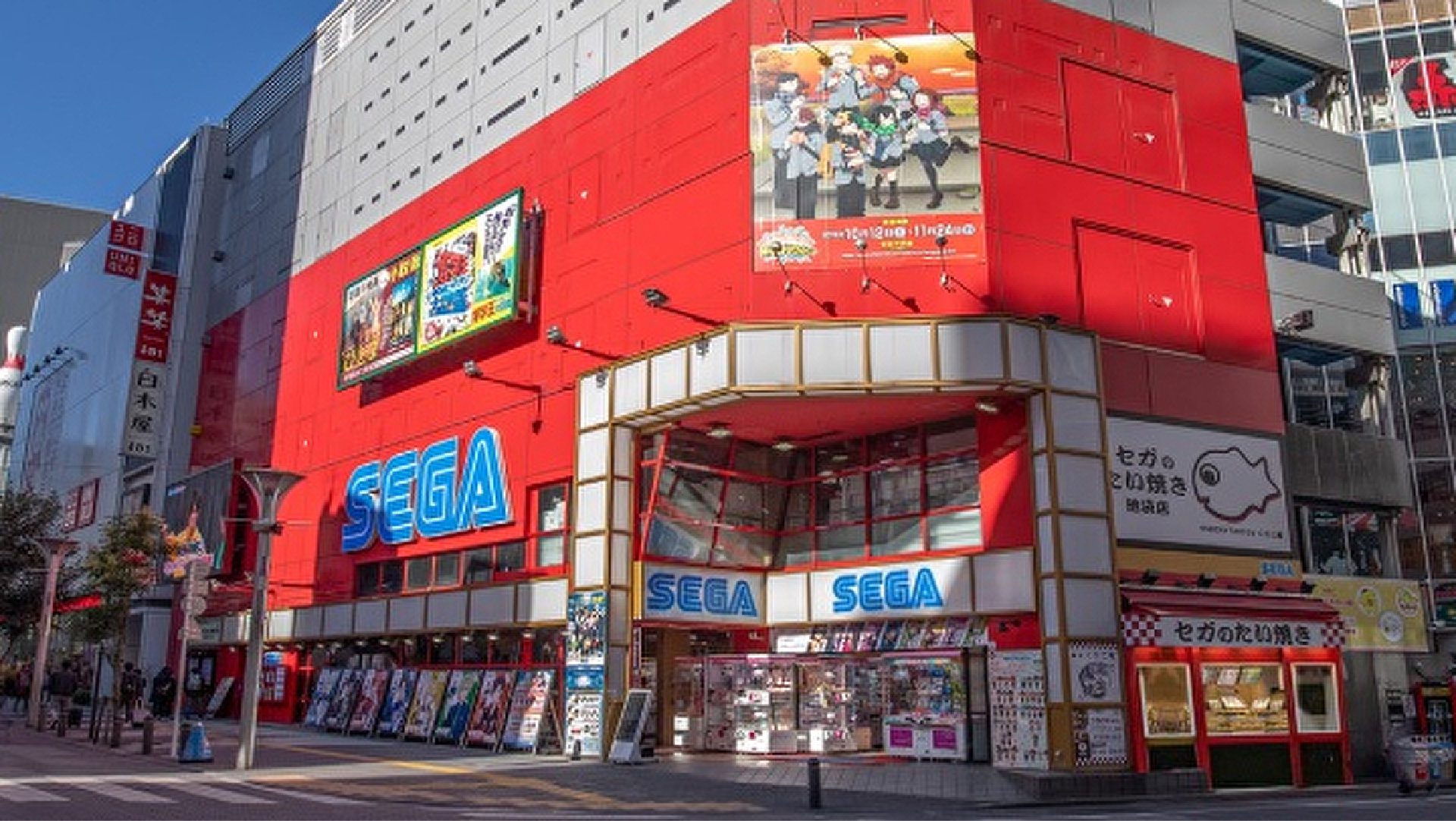 SEGA arcades being rebranded in Japan