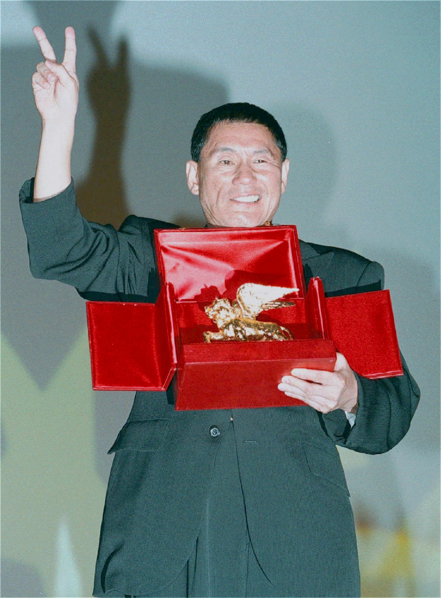 Takeshi kitano awarded with golden lion and lifetime achievement award