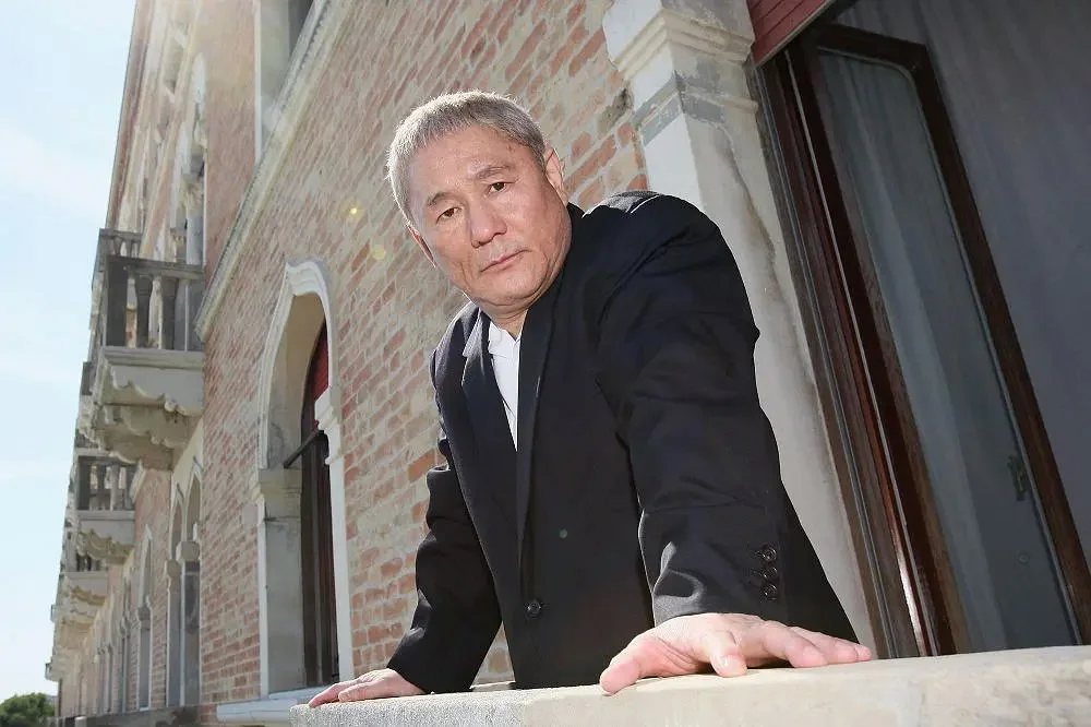 Takeshi kitano awarded with golden lion and lifetime achievement award