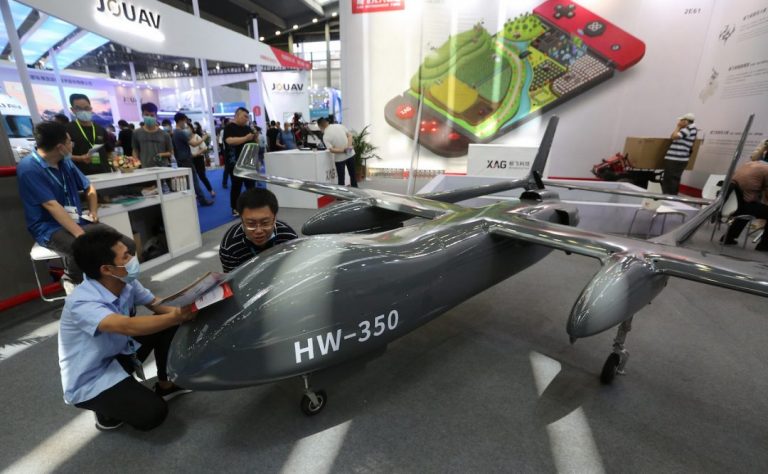 Japanese are developing unmanned drones with us