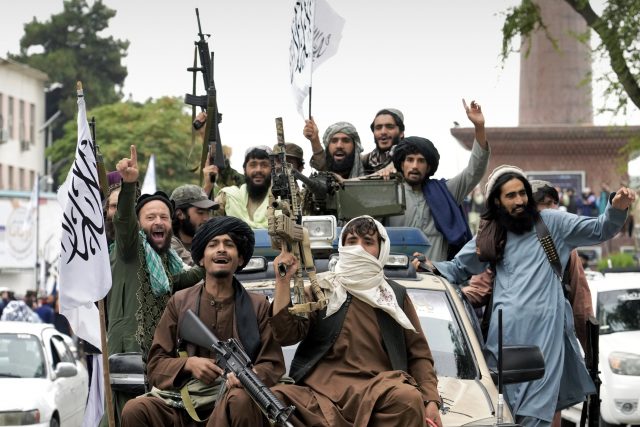 Taliban members