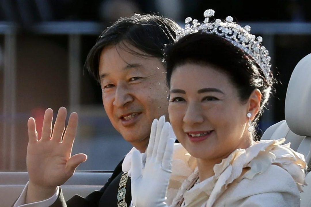 Japanese emperor and empress
